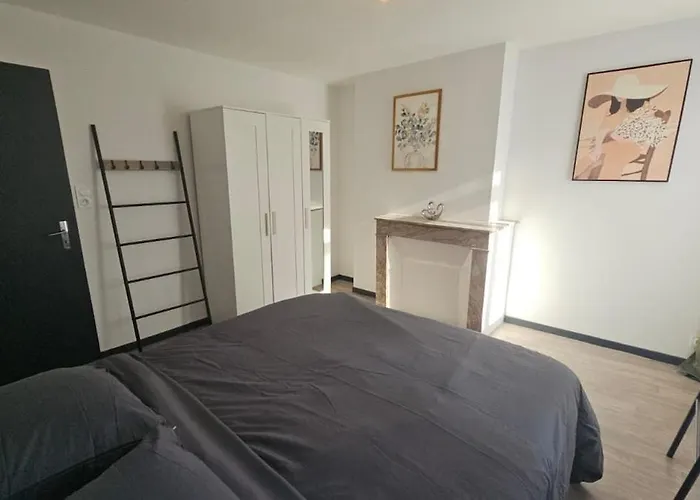 Le Refuge Majestueux - T2 - Wifi-parking- Chateau Apartment Sedan