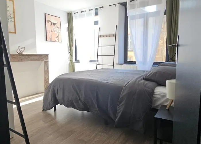 Le Refuge Majestueux - T2 - Wifi-parking- Chateau Sedan